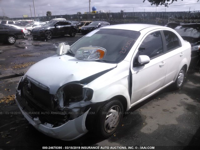 KL1TD5DE3BB257303 - 2011 CHEVROLET AVEO LS/LT თეთრი ფოტო 2