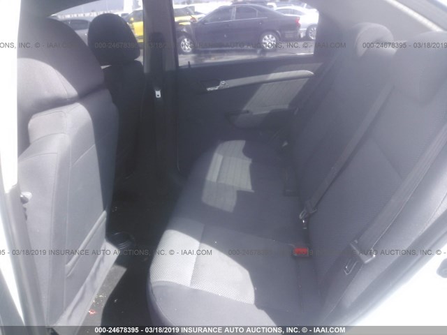 KL1TD5DE3BB257303 - 2011 CHEVROLET AVEO LS/LT თეთრი ფოტო 8