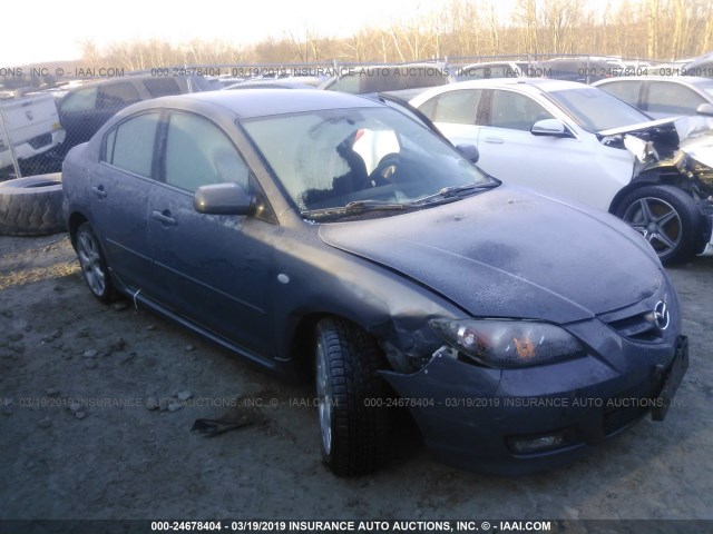 JM1BK324871733633 - 2007 MAZDA 3 S GRAY photo 1