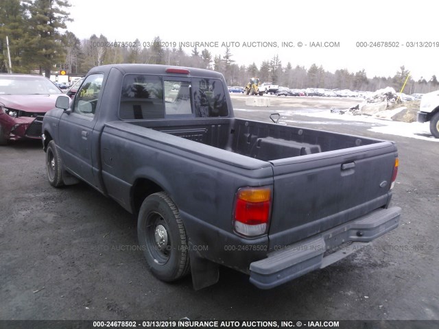 1FTYR10C6XUB09459 - 1999 FORD RANGER BLACK photo 3