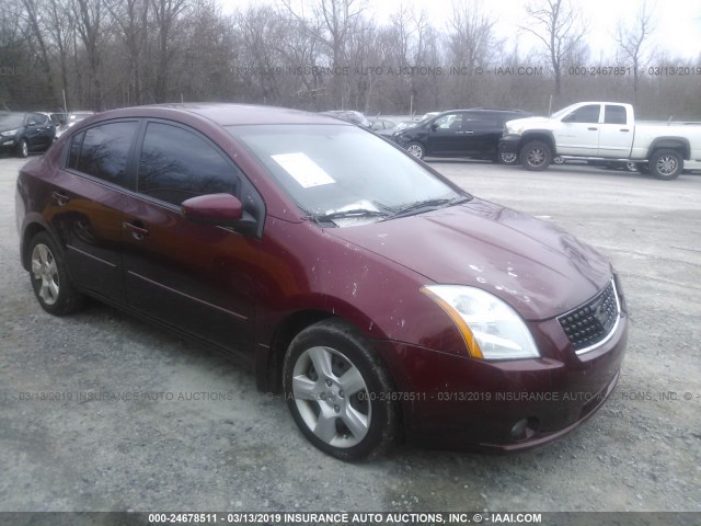 3N1AB61E58L745694 - 2008 NISSAN SENTRA 2.0/2.0S/2.0SL MAROON photo 1