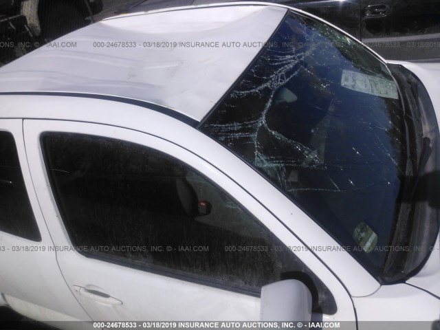 5TEUU42N28Z476476 - 2008 TOYOTA TACOMA ACCESS CAB თეთრი ფოტო 6