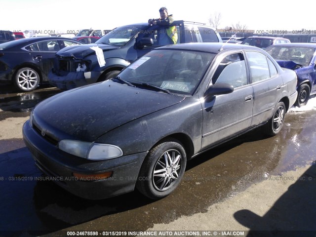 1Y1SK5266SZ001018 - 1995 GEO PRIZM LSI BLACK photo 2