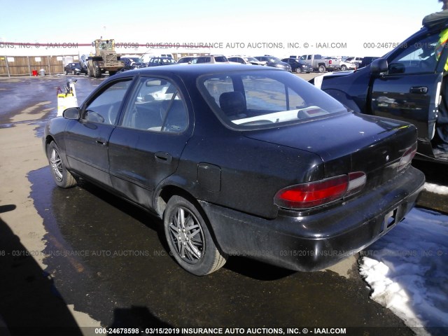 1Y1SK5266SZ001018 - 1995 GEO PRIZM LSI BLACK photo 3