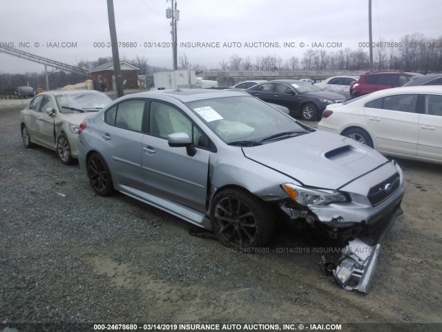 JF1VA1C69J9800372 - 2018 SUBARU WRX PREMIUM SILVER photo 1