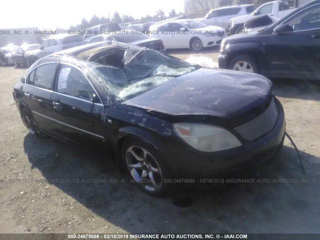 1G8ZV57747F249721 - 2007 SATURN AURA XR BLACK photo 1