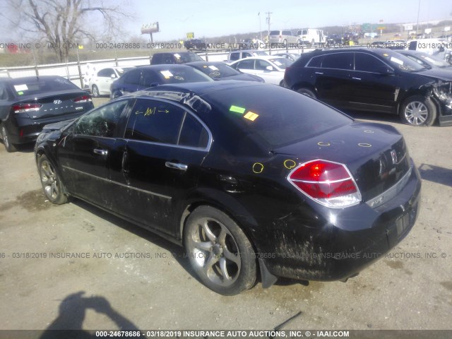 1G8ZV57747F249721 - 2007 SATURN AURA XR BLACK photo 3