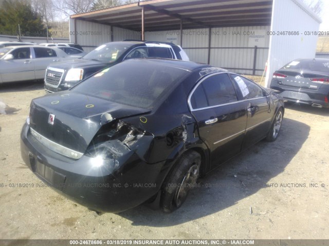 1G8ZV57747F249721 - 2007 SATURN AURA XR BLACK photo 4