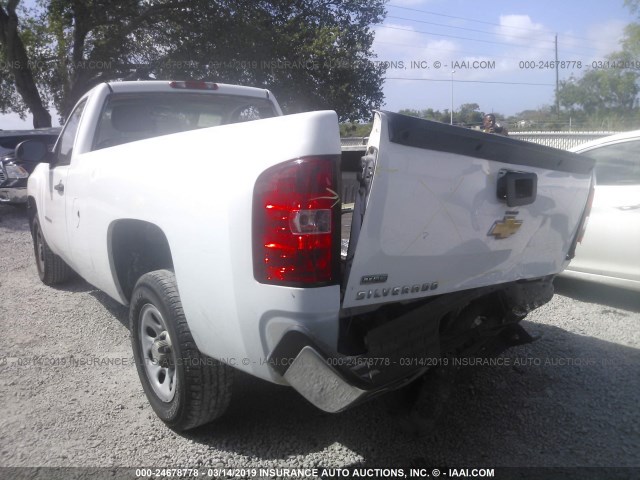 1GCNCPEA7CZ248513 - 2012 CHEVROLET SILVERADO C1500 თეთრი ფოტო 3