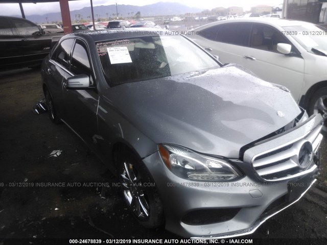 WDDHF5KB0EA892187 - 2014 MERCEDES-BENZ E 350 GRAY photo 1