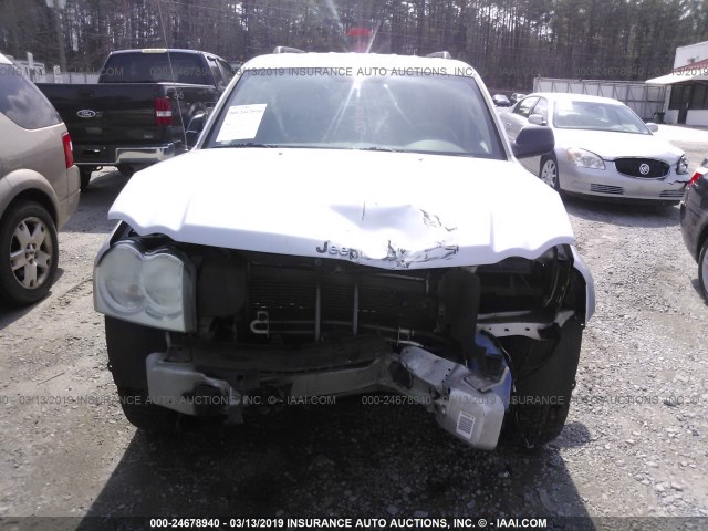 1J4GR48K96C298082 - 2006 JEEP GRAND CHEROKEE LAREDO/COLUMBIA/FREEDOM 银色 照片 6
