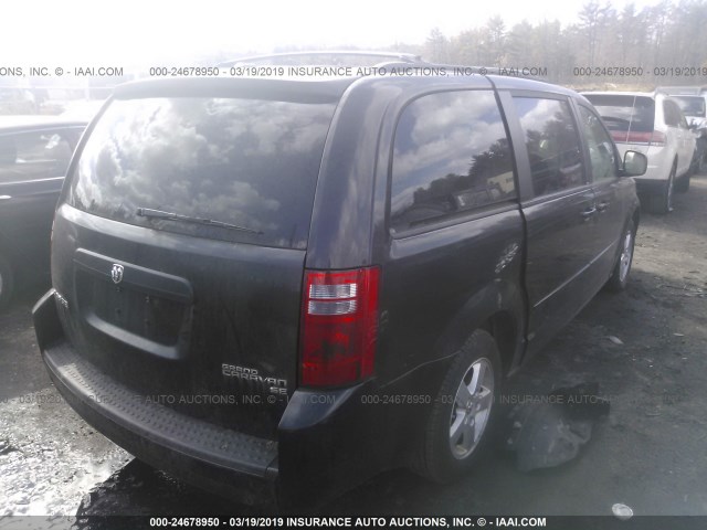 2D4RN3D11AR342872 - 2010 DODGE GRAND CARAVAN HERO BLACK photo 4