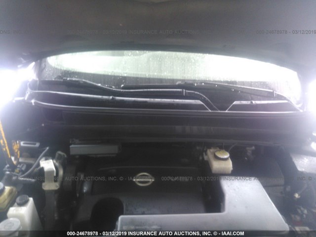 5N1AR2MM9DC612779 - 2013 NISSAN PATHFINDER S/SV/SL/PLATINUM GRAY photo 10