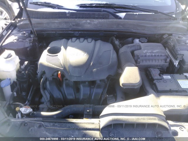 5XXGM4A79EG327783 - 2014 KIA OPTIMA LX 紫色 照片 10