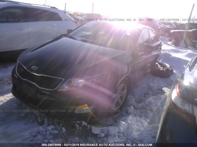 5XXGM4A79EG327783 - 2014 KIA OPTIMA LX 紫色 照片 2