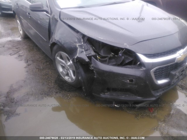 1G11B5SL4FF179029 - 2015 CHEVROLET MALIBU LS BLACK photo 6