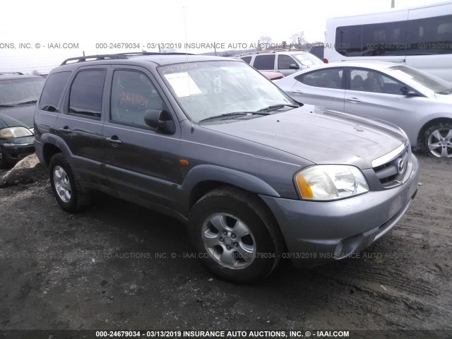 4F2YU08172KM44925 - 2002 MAZDA TRIBUTE LX/ES GRAY photo 1