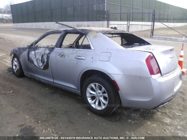 2C3CCAAG5FH749407 - 2015 CHRYSLER 300 LIMITED Gray photo 3