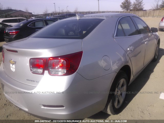 1G11C5SA1GF158412 - 2016 CHEVROLET MALIBU LIMITED LT SILVER photo 4