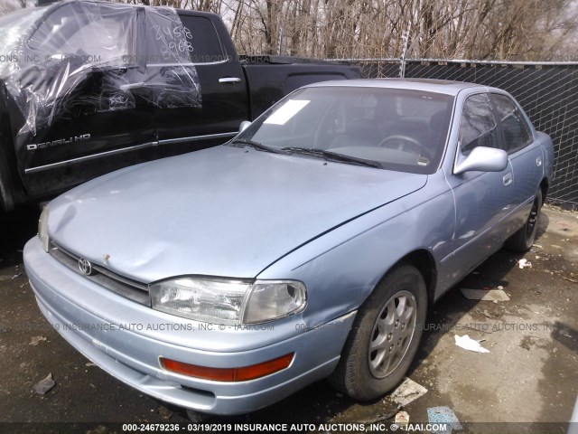 JT2SK13E4N0065286 - 1992 TOYOTA CAMRY XLE BLUE photo 2