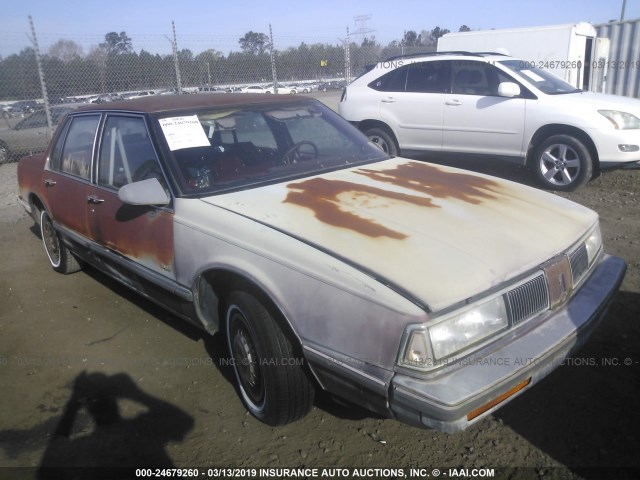 1G3HN54C2KW364989 - 1989 OLDSMOBILE DELTA 88 ROYALE BURGUNDY photo 1