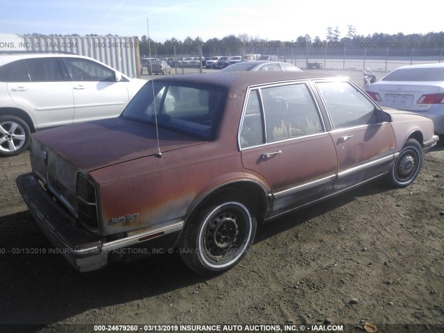 1G3HN54C2KW364989 - 1989 OLDSMOBILE DELTA 88 ROYALE BURGUNDY photo 4