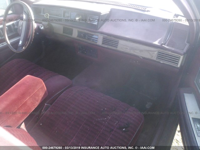 1G3HN54C2KW364989 - 1989 OLDSMOBILE DELTA 88 ROYALE BURGUNDY photo 5