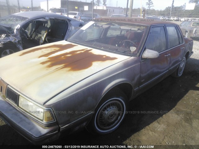 1G3HN54C2KW364989 - 1989 OLDSMOBILE DELTA 88 ROYALE BURGUNDY photo 6