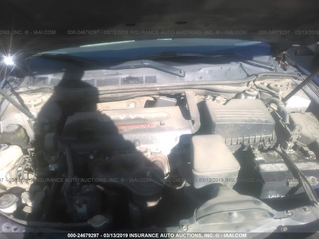 4T4BE46K68R021614 - 2008 TOYOTA CAMRY CE/LE/XLE/SE GRAY photo 10