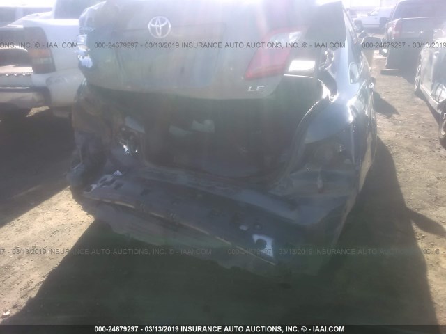 4T4BE46K68R021614 - 2008 TOYOTA CAMRY CE/LE/XLE/SE GRAY photo 6