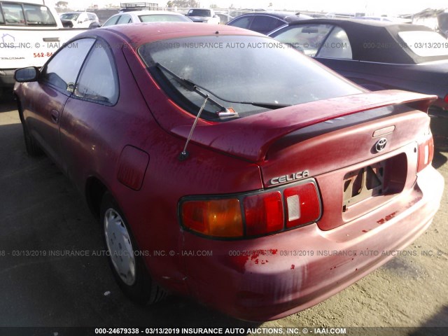 JT2AT00N8R0008067 - 1994 TOYOTA CELICA ST RED photo 3
