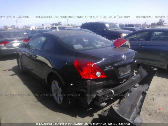 1N4AL24E88C101963 - 2008 NISSAN ALTIMA 2.5S BLACK photo 3