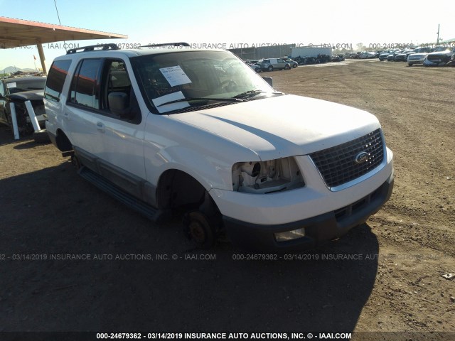 1FMPU15585LA64236 - 2005 FORD EXPEDITION XLT WHITE photo 1