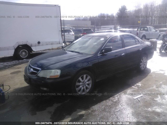 19UUA56623A066248 - 2003 ACURA 3.2TL BLACK photo 2