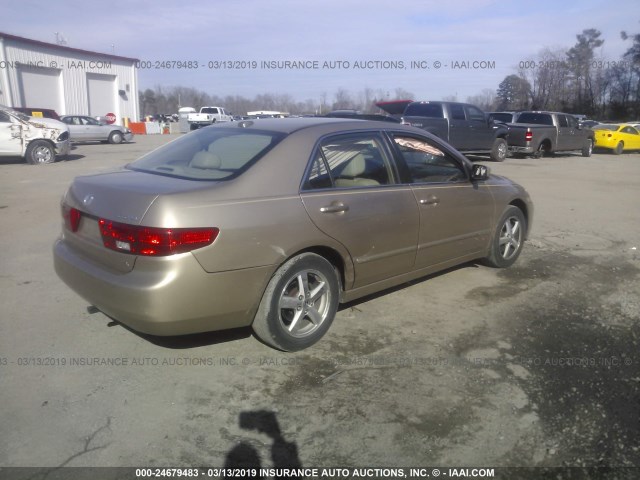 1HGCM56825A173470 - 2005 HONDA ACCORD GOLD photo 4