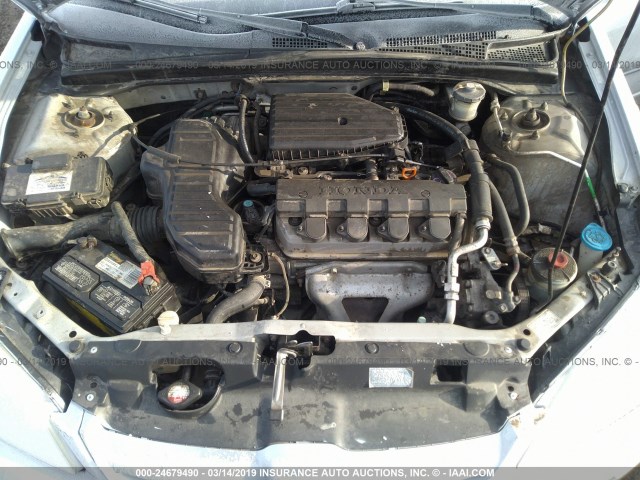 2HGES16305H617054 - 2005 HONDA CIVIC DX VP Gümüş foto 10