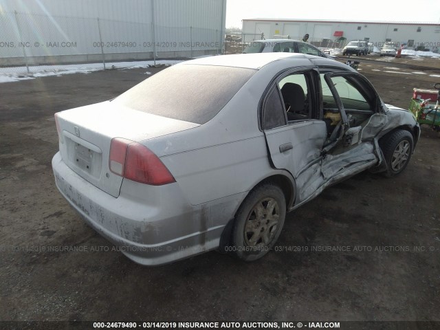 2HGES16305H617054 - 2005 HONDA CIVIC DX VP Gümüş foto 4