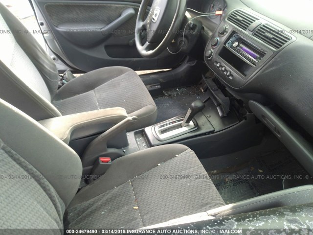 2HGES16305H617054 - 2005 HONDA CIVIC DX VP Gümüş foto 5