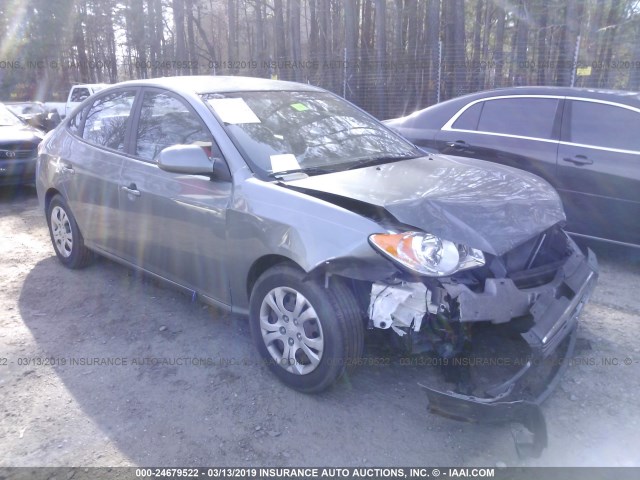 KMHDU46D89U801624 - 2009 HYUNDAI ELANTRA GLS/SE GRAY photo 1