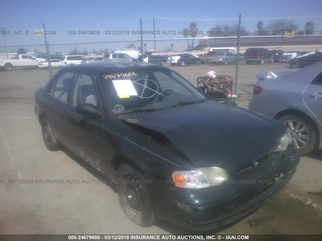 1NXBR12E2XZ241702 - 1999 TOYOTA COROLLA VE/CE/LE 绿色 照片 1