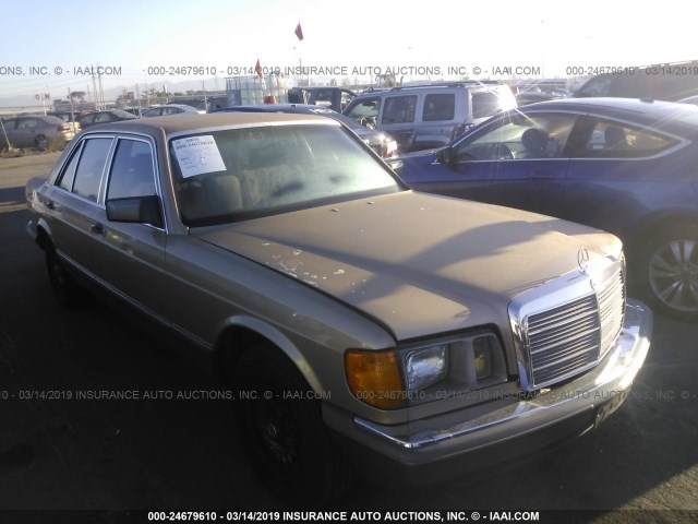 WDBCA33A2CB020158 - 1982 MERCEDES-BENZ 380 SEL BROWN photo 1