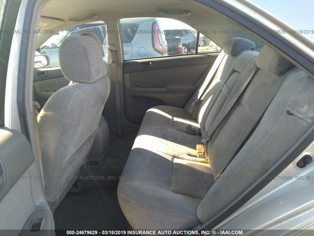 4T1BE32K33U680057 - 2003 TOYOTA CAMRY LE/XLE/SE SILVER photo 8