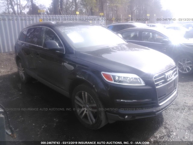 WA1AV74L77D101696 - 2007 AUDI Q7 4.2 QUATTRO BLACK photo 1