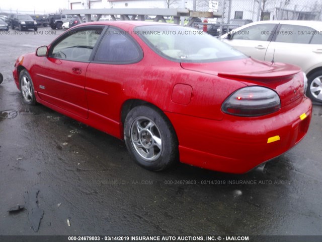 1G2WP1219VF233580 - 1997 PONTIAC GRAND PRIX GTP RED photo 3