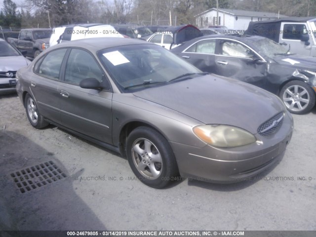 1FAFP55282A252773 - 2002 FORD TAURUS SES GRAY photo 1