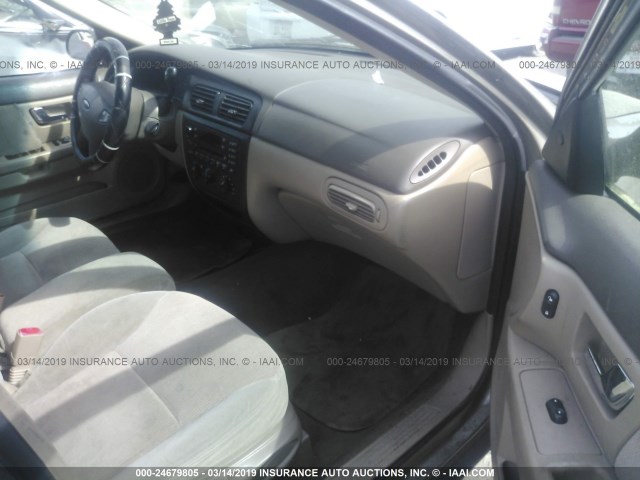 1FAFP55282A252773 - 2002 FORD TAURUS SES GRAY photo 5