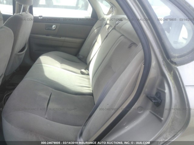 1FAFP55282A252773 - 2002 FORD TAURUS SES GRAY photo 8