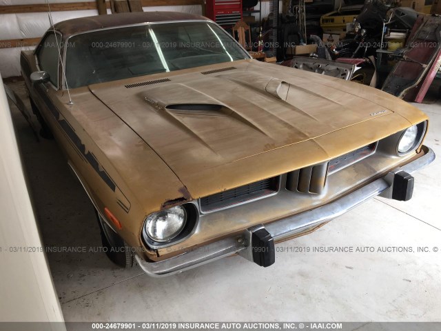 BS23H3B321482 - 1973 PLYMOUTH BARRACUDA BROWN photo 1