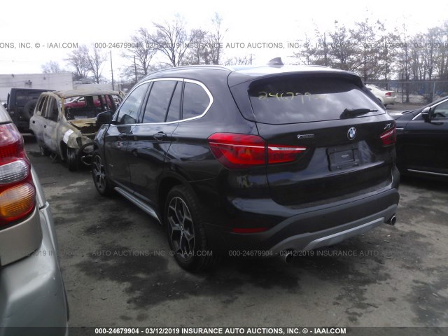 WBXHT3C35G5F66515 - 2016 BMW X1 XDRIVE28I BLACK photo 3