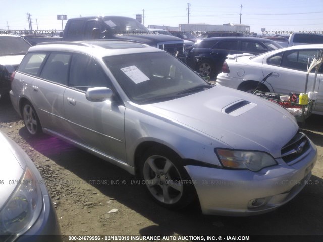 4S3BP676764300427 - 2006 SUBARU LEGACY GT LIMITED SILVER photo 1